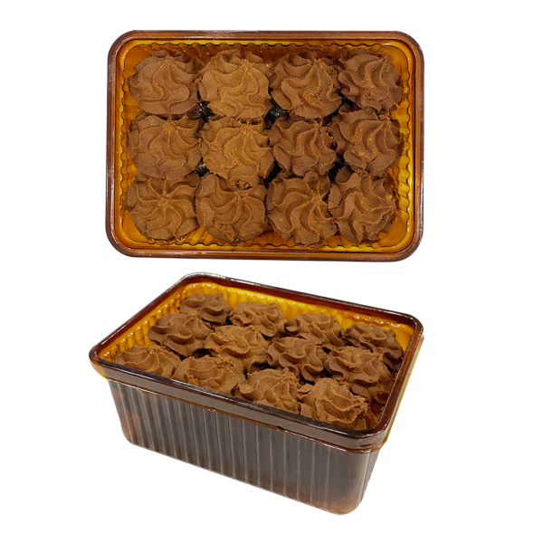 Belgian Almond Chocolate Butter Cookies 比利时巧克力杏仁牛油曲奇 (480G)