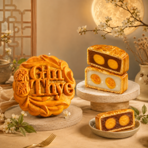 Mooncake 2026 Heavenly 4 Mooncake Series 四黄白莲蓉月饼