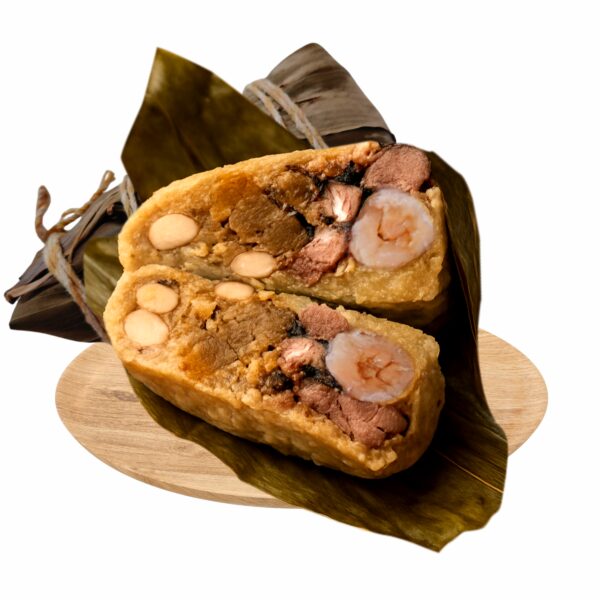 Premium Dried Scallop & Pork Rice Dumpling (广式干贝肉粽) | Cantonese BakChang | Luxurious Zongzi