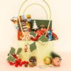Christmas Golden Cheer Hamper Gin Thye Golden Cheer Hamper with assorted chocolates and truffles in a festive gold PVC bag