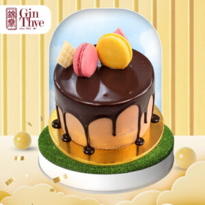 [Gin Thye] Mini Choco-Macaron Bliss Cake 4 Inch