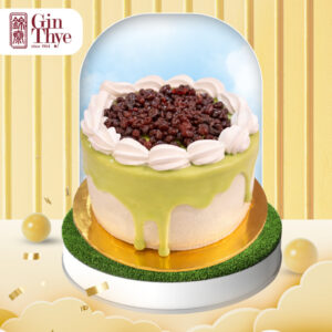 [Gin Thye] Mini Pastel Forest W-Grass Red Bean 4 Inch