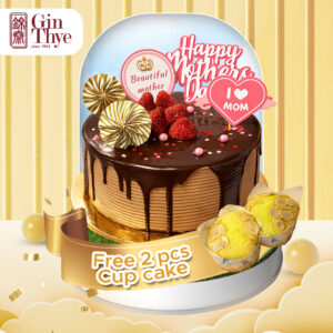 Mother's Day Special Cake - Chocolate Strawberry Cake 5 Inch | Fresh Baked